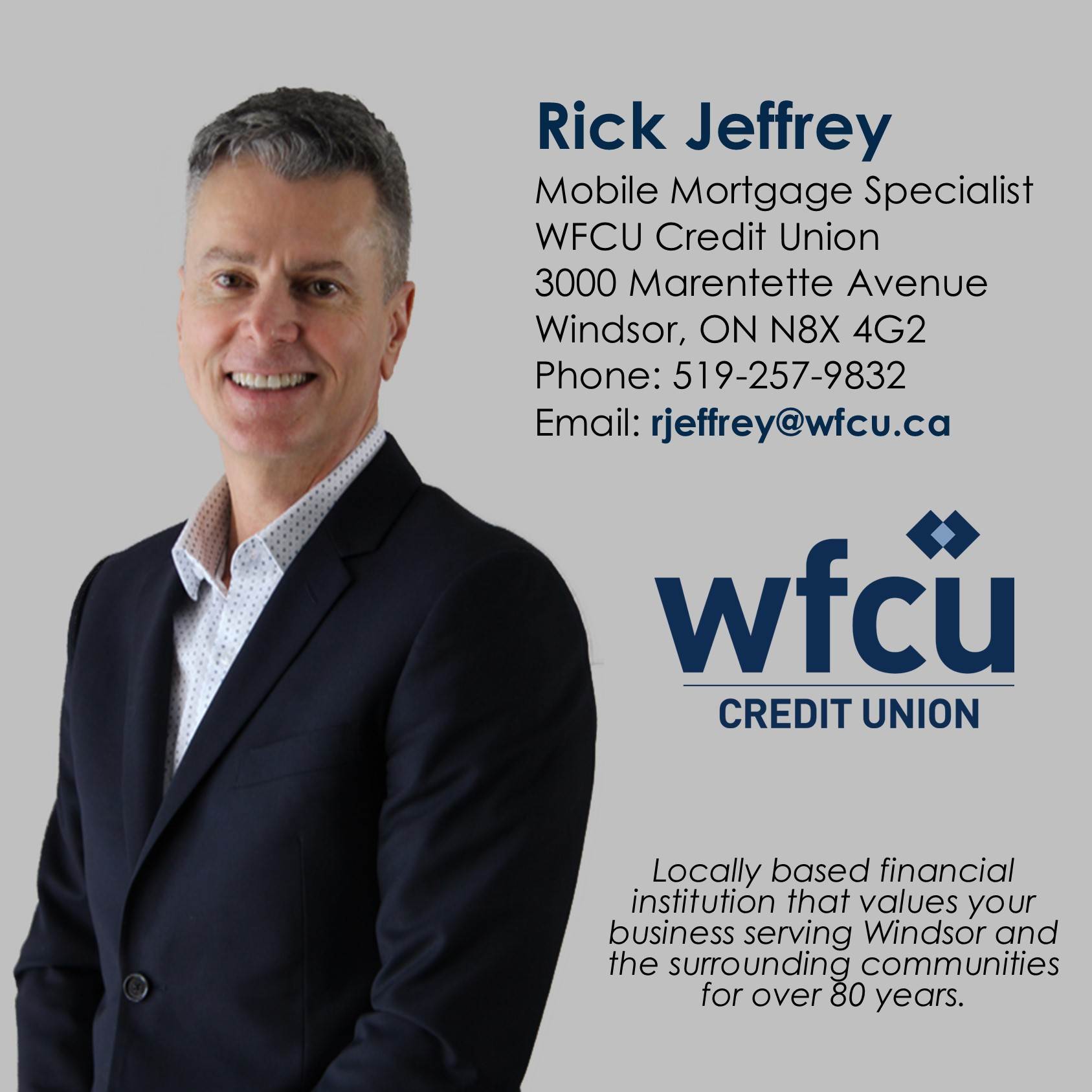 Rick Jeffrey Website Advertisement