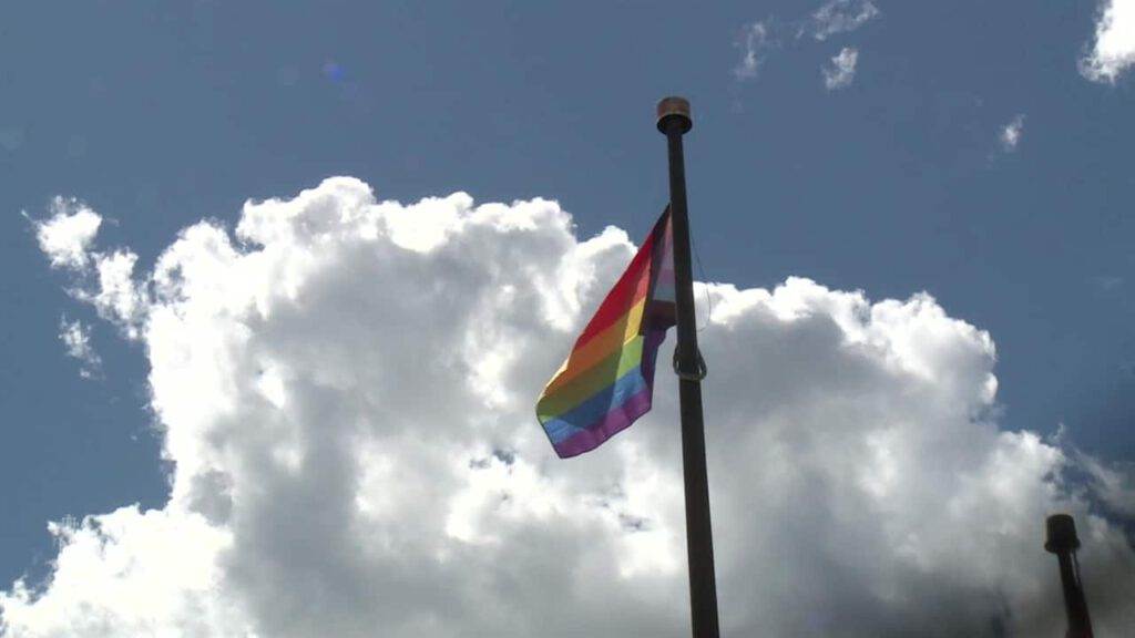 Windsor Essex Pride Fest Flag