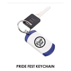 Pride Fest Keychain